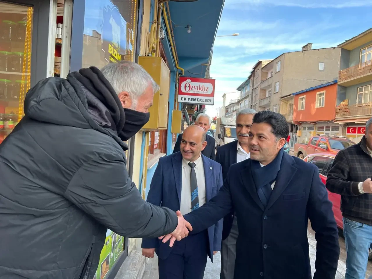 MHP Kars İl Başkanı Adıgüzel, Sarıkamış'ta Esnaf Ziyaretinde! 4