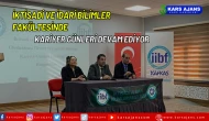 Kars'ta düzenlenen "Kariyer Günleri" etkinliğinde Gümrük ve Ticaret konuları ele alındı.