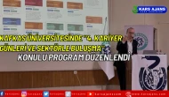 Kafkas Üniversitesi'nde Veterinerlik Fakültesi Tarafından Düzenlenen Kariyer Günleri ve Sektör Buluşması Etkinliği Ya