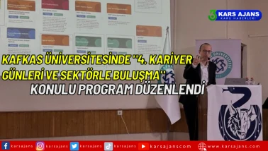 Kafkas Üniversitesi'nde Veterinerlik Fakültesi Tarafından Düzenlenen Kariyer Günleri ve Sektör Buluşması Etkinliği Ya