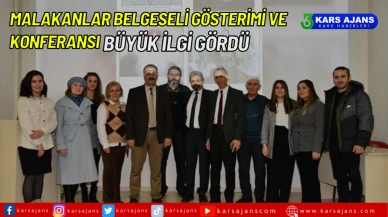 Malakanlar belgeseli, izleyicilerinden büyük ilgi gören bir şekilde gösterim ve konferansı gerçekleştirildi.