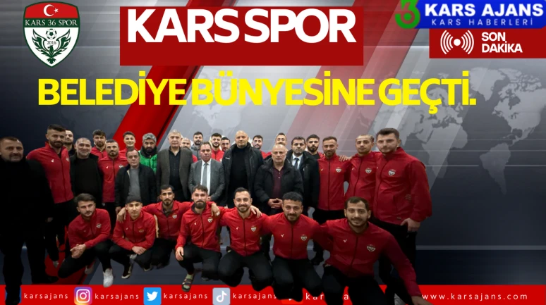 Kars 36 Spor, Belediye Kulübü Çatısı Altında!