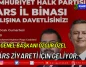 CHP Genel Başkanı Özgür Özel, Kars Ziyareti İçin geliyor.